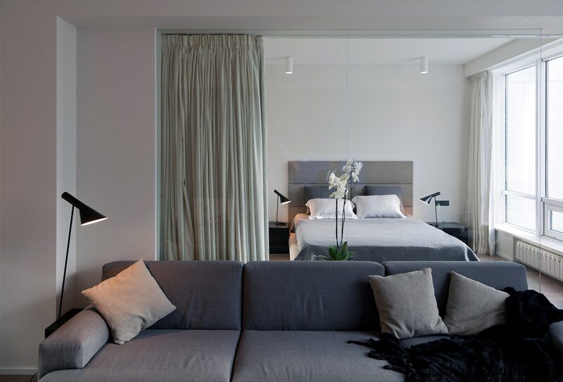 Общая концепция интерьера при зонировании